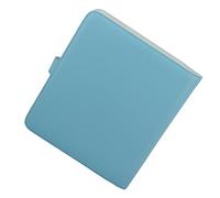 Generic Album Photo 256 Pochettes, étui à Photos 32 Pages Léger 256 Pochettes Album en Cuir PU étanche pour Cartes Bancaires pour Billets de Cinéma (Blue)