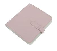 Generic Album Photo 256 Pochettes, étui à Photos 32 Pages Léger 256 Pochettes Album en Cuir PU étanche pour Cartes Bancaires pour Billets de Cinéma (Pink)