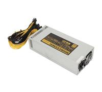 Generic Alimentation Minière 2000W avec Système de Refroidissement par Ventilateur Haute Performance pour Plate-Forme Minière 8 GPU en Alliage D'aluminium 2U PSU