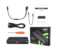 Generic Alimentation UPS 36 W pour Une Sauvegarde Continue avec en Temps Réel et Interfaces Multi-tensions pour L'électronique (Prise UE 220V)