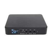 Generic Alimentation UPS, Alimentation d' sans Interruption HD Affichage Numérique Compact Interface Compacte Conviviale Portable pour Le Système de Contrôle d'accès (Prise UE)