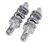 Generic Amortisseur d'Amortisseur Arrière, Ajustement Universel 125 Mm électroplaté Assommé de Moto de Confort amélioré pour Vélo électrique VTT Go Kart Scooter