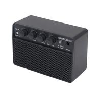 Generic Amplificateur de Guitare Portable Rechargeable 10 W avec Canaux de Nettoyage et de Distorsion Bluetooth, Batterie Intégrée pour Les Coulisses de Bureau ou la Pratique