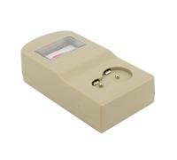 Generic Analyseur de Pile Bouton Outil de Test Rapide pour Piles 1,5 V 3 V Testeur de Batterie de Montre Compact et Portable Essentiel pour L'entretien de la Batterie Matériau ABS