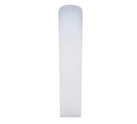 Generic Anches de Saxophone Ténor 2.5, Ensemble D'anches en Résine Polyvalentes pour Musiciens de Niveaux avec étui de Rangement, 5 Pièces (WHITE)