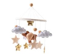 Generic Animaux Baby Crib Mobile Fait à La Main Coloré Nursery Décor Montessori