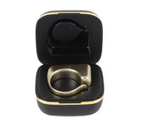 Generic Anneau de Défilement Bluetooth, Longue Durée de Vie de la Batterie, Caméra à Distance pour, Tourne-Page Bluetooth pour Vidéo Courte, Alliage Ti (Doré)