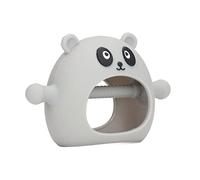 Generic Anneau de Dentition en Silicone pour bébé, Jouet de Dentition Nettoyable, Protecteur pour le Développement Buccal, Jouet de au Poignet du Nourrisson (GREY)