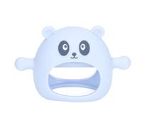 Generic Anneau de Dentition en Silicone pour bébé, Jouet de Dentition Nettoyable, Protecteur pour le Développement Buccal, Jouet de au Poignet du Nourrisson (BLUE)