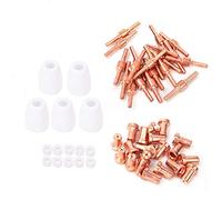 Generic Anneau de Gaz de Coupelle de Protection de Buse D'électrode étendue pour Torche PT31, Usinage CNC de Précision, Performances Stables, Application de Torche de Découpe PT31