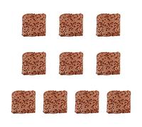 Generic Anneaux de Plantes Aquatiques 10Pcs Plantes D'aquarium en Céramique Anti-Flottantes Anneaux Fixes - Supports de Poids de Plantes Ancres pour La Fixation de Plantes D'aquarium