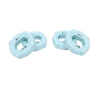 Generic Anneaux D'entraînement de Force de Préhension en Silicone, Pince à Main Portable pour Sports de Fitness 80x22mm, Paquet de 4