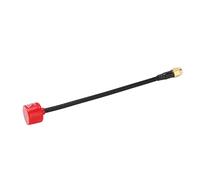 Generic ANTENNE DE FPV LEGLEDIQUE ANTENNE Impact Haute Gain Hauteur 5,8 GHz SMA Pin Interne pour Télécommande FPV Drone, Double Veste pour Le Drone RC, Plastique/AS Image/Parfait pour Les (Rouge)