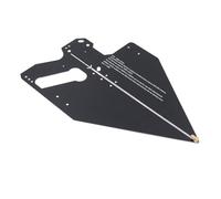 Generic Antenne Log-Périodique 0,1-12 GHz, Passive et Directionnelle sans Alimentation Externe à Large Bande et Gain Élevé Montée sur Circuit Imprimé Portable pour Les Tests CEM