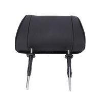 Generic Appui-tête de Voiture en Mousse à Mémoire de Forme, Coussin de Soutien du Cou en Cuir PU Noir pour Longs Trajets, 1 Pièce