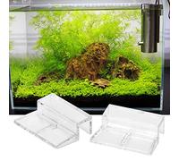 Generic Aquarium Accessory Aquarium Glass Cover Holder, Transparent Transparent du Couvercle en Verre du Couvercle, Magasin de Poisson pour Réservoir de Pêche pour la Maison d'Aquarium (8