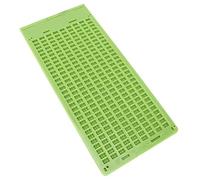 Generic Ardoise D'écriture Braille Portable en Plastique Durable et Robuste pour une Utilisation de Longue Durée avec 9 Lignes 30 Cellules pour L'écriture en Braille pour une Expérience