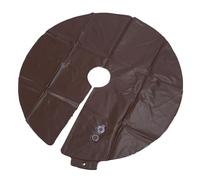 Generic Arrosage des Arbres Système d'irrigation Goutte à Goutte en PVC de 15 Gallons pour Arbres et Arbustes, Sac d'Arrosage Rond avec Conception pour une Hydratation Efficace des Racines (BROWN)