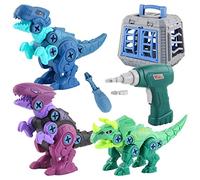 Generic Assemblée de Jouets de Dinosaure de Démontage de Bricolage avec Le Tournevis électrique 3D pour