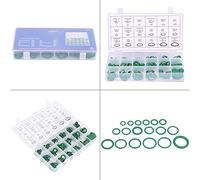 Generic Assortiment de 270 Pièces de Joints Toriques pour Compresseur de Climatisation de Voiture, Ensemble de Joints en Nitrile Butadiène hydrogéné, Haute Résilience, Bon Effet d'étanchéité, Porte
