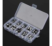 Generic Assortiment de Condensateurs électrolytiques SMD 200 Pièces 10-50 V pour Diverses Applications