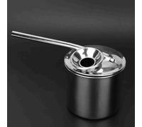 Generic Atomiseur de Poterie en Acier Inoxydable 100 ML 200 ML 300 Pulvérisateur en Céramique soufflé à la Bouche pour Glaçures Oxydes émaux avec Récipient en Métal Antirouille (200ML)