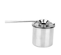 Generic Atomiseur de Poterie en Acier Inoxydable, Pulvérisateur en Céramique pour émaux et Oxydes avec Outil de Peinture soufflé à la Bouche, Métal Antirouille pour Les Travaux (200ML)