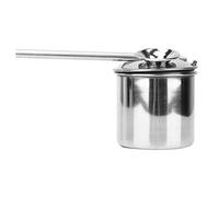 Generic Atomiseur de Poterie en Acier Inoxydable, Pulvérisateur en Céramique pour émaux et Oxydes avec Outil de Peinture soufflé à la Bouche, Métal Antirouille pour Les Travaux (300ML)