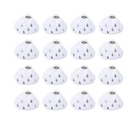 Generic Attaches de Couette, Pinces à épingles de Couette, Forme de Nuage Sûre, 16 Pièces, Légères pour Rideaux, Coussins de (WHITE)