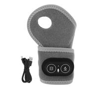 Generic Attelle de Poignet Chauffante en Fibre de Carbone, Coussin Chauffant, 3 Niveaux de Température, 3 Modes de Massage, Thérapie par Vibration pour Soulager les Tendinites du