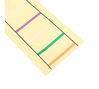 Generic Autocollant D'étiquette de Frette pour Débutants en Violoncelle, Marqueur de Doigt de Violoncelle Facile à Retirer pour les Tailles 4/4 3/1/ 1/2 /8, Améliore l'efficacité de (/2)