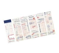 Generic Autocollant Unique en Papier Japonais Facile à Déchirer, étiquette Décorative à Démontage Rapide pour Journal Indésirable, pour Album Photo, 30 Pièces (Documents d'expédition)