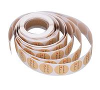 Generic Autocollants en Papier Kraft Autocollants D'étiquettes de Papeterie Faits à la Main, 500 Pièces D'amour pour L'étiquetage des Aliments