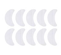Generic Autocollants Protecteurs de Maquillage pour les Yeux, Patchs Blancs Sous les Yeux pour Eye-liner ailé Précis et Prévention des Retombées du Fard à Paupières, 10 Pièces Jetables