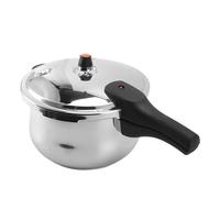 Generic Autocuiseur Domestique, Marmite de sécurité en Acier Inoxydable de Grande capacité avec Soupape de Limitation de Pression pour Flamme Nue (26CM)