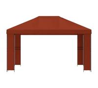 Generic Auvent de Patio en Polyester Résistant à l'eau pour Gazebo avec Cadre en Acier (sans flanc)