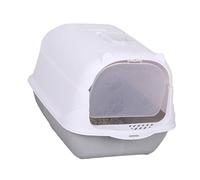 Generic Bac à Litière Durable et Entièrement fermé, Facile à Nettoyer pour Les Propriétaires de Chats. Fournitures pour Chats (Pelle Offerte + Sac désodorisant au Charbon Actif)