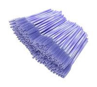 Generic Baguettes de Mascara Jetables, Ensemble D'applicateurs de Brosses à Sourcils pour Maquillage Délicat, 200 Pièces pour Salon de beauté, Vie Quotidienne (violet clair)