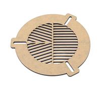 Generic Bahtinov pour Télescopes Plaque de Mise au Point en Acrylique 60 à 90 Mm Clarté d'astrophotographie Améliorée pour Réfracteurs et Télescopes SCT