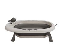 Generic Baignoire pour bébé, Baignoire Pliante élargie et épaisse avec Capteur de Température pour bébé, Afficha Puissant en Temps Réel pour un Usa Quotidien (Crépuscule Nua Gris)