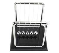 Generic Balance Pendule Balle de Bureau 5 Perles Balançoire Jouet Physique pour Étude de Bureau, Construction Robuste, Décoration de, Convient aux Enseignants et aux Passionnés de Sciences, Ligne