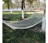 Generic Balançoire Hamac Portable en pour Camping de Voyage, Balançoire de Jardin Suspendue Durable pour Parcs et Cours, capacité de Charge de 120 Kg, Corde et Matériau en Bois