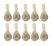 Generic Ballons Confettis de Fête D'Anniversaire avec Mots Joyeux Anniversaire, 10 Ballons à Paillettes de 12 Pouces pour la Célébration D'un Anniversaire de Mariage (Boules de confettis en or rose)