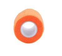 Generic Bande de Bandage de Sport Cohésive Imperméable - Ensemble de Bandes Faciles à Déchirer pour les Articulations des Doigts - 5 Rouleaux (orange fluo)