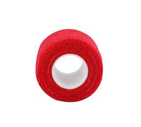 Generic Bande de Bandage de Sport Cohésive Imperméable - Ensemble de Bandes Faciles à Déchirer pour les Articulations des Doigts - 5 Rouleaux (rouge)