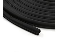Generic Bande Météo Universelle pour Porte de Voiture de 8M, Garniture Adhésive en Caoutchouc EPDM Durable pour Protéger la Peinture et Réduire le Bruit du Vent