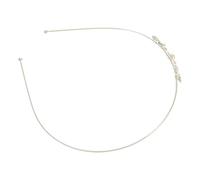 Generic Bandeau Élégant Doré en Alliage et Strass Décoration Papillonnant Scintillant, Accessoire Coiffure Léger pour Chignon, Mode Femme, pour Occasions Spéciales et Usage Quotidien