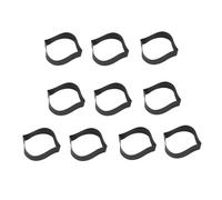 Generic Bandes de Chaises, Bandes de Chaises pour 10 Morceaux de Bureau pour le Bureau Polyvalent Flexible par Classe (BLACK)