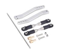 Generic Barre Anti Kit Arrière Complet Pièce de Rechange En Métal pour Améliorer La Performance Globale Approprié pour Les Passionnés de Voitures Crawl, Argent