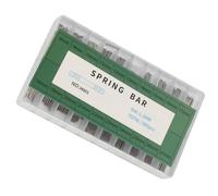 Generic Barre de Friction de Broche de Montre, Pièces de Réparation Durables pour Bracelet de Montre, Outils Professionnels, Horloger, Acier Inoxydable 304, Ensemble de 300 Pièces pour un Usage